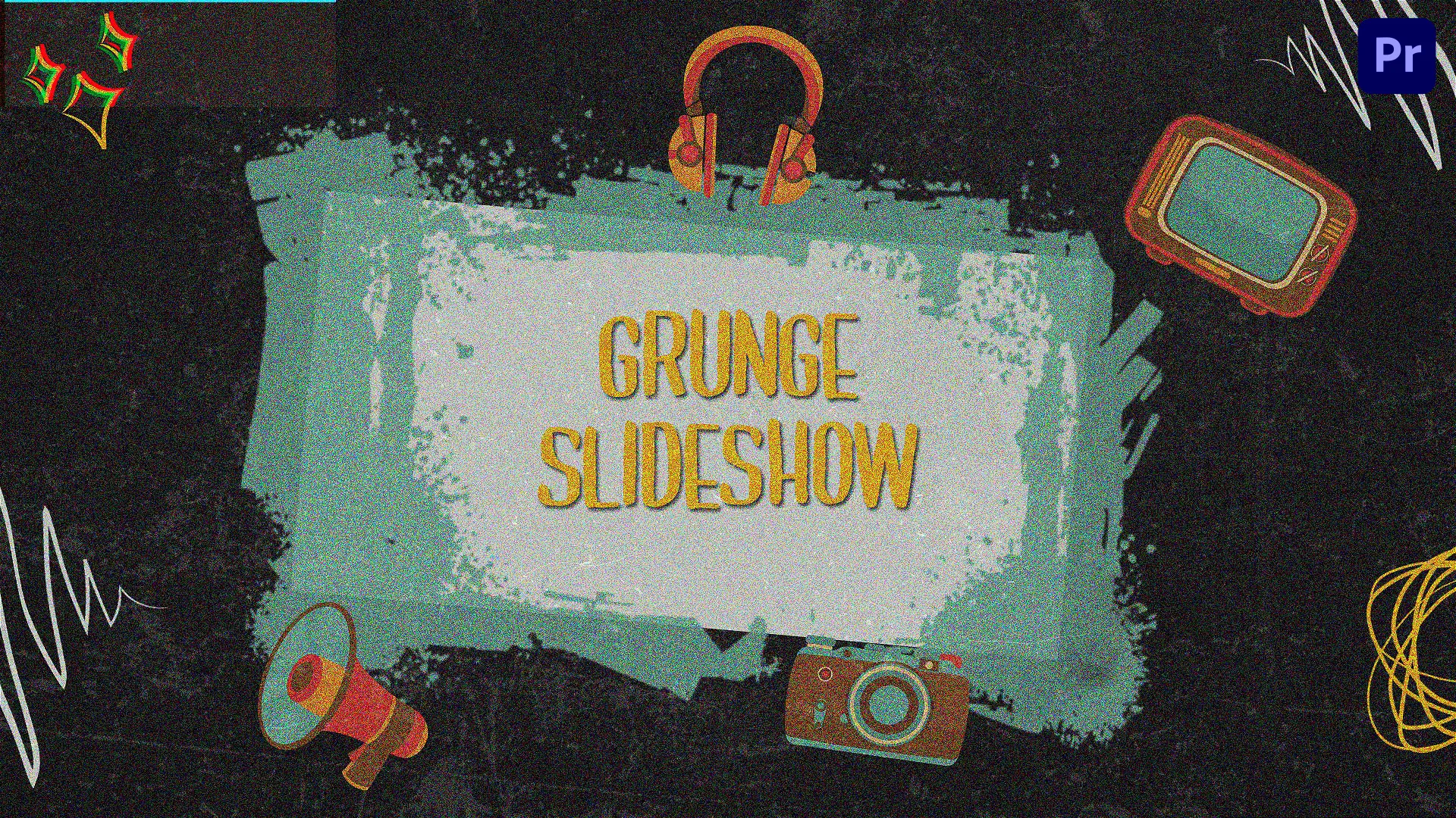 Retro Grunge Style Slideshow